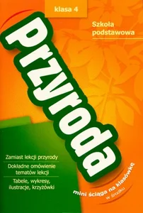 Obrazek Przyroda 4 + ściąga Szkoła podstawowa