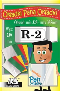 Bild von Okładka książkowa regulowana R2 (25szt) IKS