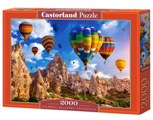 Bild von Puzzle 2000 Colorful Balloons Cappadocia C-200900-2