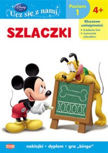 Obrazek Disney Ucz się z nami Szlaczki Poziom 1 UDB-2 Klub Przyjaciół Myszki Miki 4+