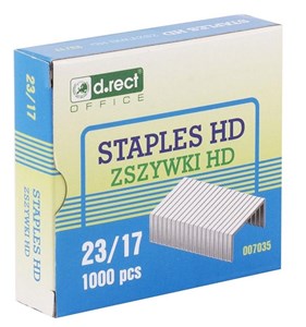 Bild von Zszywki 23/17 1000 sztuk D.RECT