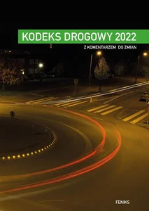 Obrazek Kodeks drogowy 2022 z komentarzem do zmian