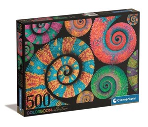 Bild von Puzzle 500 Color Boom Curly Tails 35519