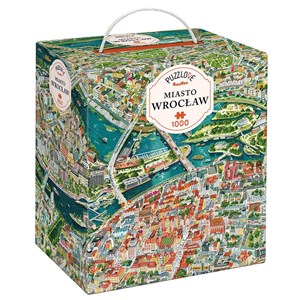 Bild von Puzzlove CzuCzu Miasto Wrocław 1000 el.