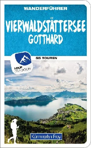 Obrazek KÜMMERLY+FREY WANDERFÜHRER VIERWALDSTÄTTERSEE, GOTTHARD