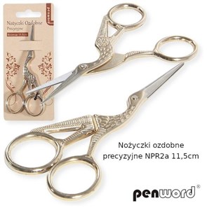 Obrazek Nożyczki ozdobne precyzyjne 11,5cm