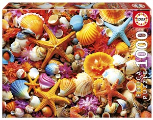 Obrazek Puzzle 1000 Kolorowe Muszelki 113407