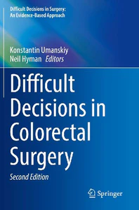 Obrazek DIFFICULT DECISIONS IN COLORECTAL SURGERY