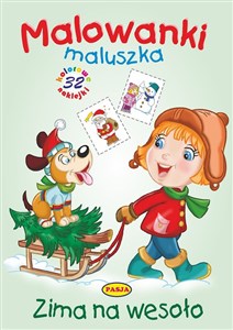 Obrazek Malowanki maluszka Zima na wesoło