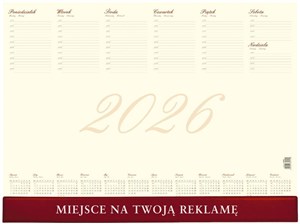 Obrazek Kalendarz 2026 biuwar business