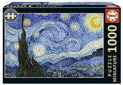 Pokaż szczegóły dla Puzzle 1000 Gwiaździsta noc Vincent van Gogh miniatura 113442 Polska książka : Puzzle 100...