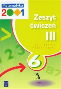 Bild von Matematyka 2001 6 Zeszyt ćwiczeń część 3 Szkoła podstawowa