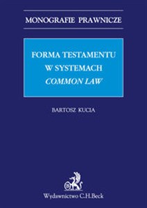 Bild von Forma testamentu w systemach common law