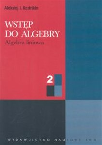 Bild von Wstęp do algebry cz. 2 Algebra liniowa