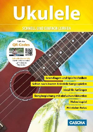 Obrazek UKULELE SCHNELL UND EINFACH / M. QR-CODE