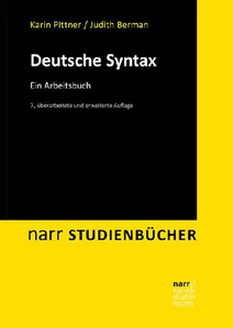 Bild von Deutsche Syntax. Ein Arbeitsbuch