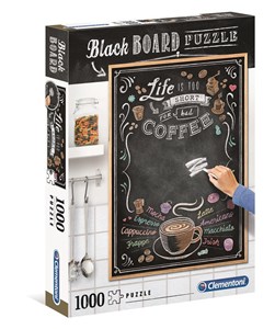 Bild von Puzzle Blackboard Coffee 1000