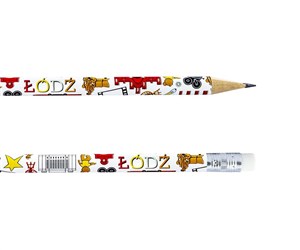 Obrazek Ołówek - Łódź symbole FOLKSTAR