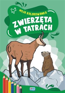 Obrazek Moja kolorowanka Zwierzęta w Tatrach