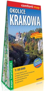 Obrazek Okolice Krakowa laminowana mapa turystyczna 1:50 000