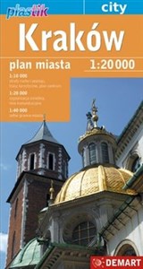 Obrazek Kraków plan miasta 1:20 000