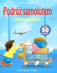 Obrazek Podróż samolotem Książka z naklejkami