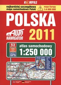 Obrazek Polska atlas samochodowy 1:250 000