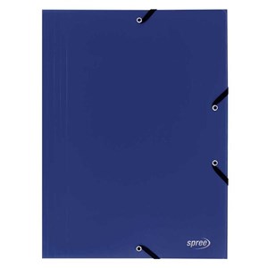 Obrazek Teczka A4 z gumką niebieska