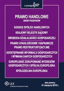 Bild von Prawo handlowe Zbiór przepisów