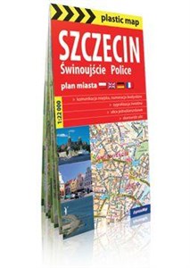 Bild von Plastic map Szczecin,Świnoujście,Police plan miast