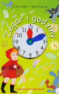 Obrazek Zegar i godziny z Czerwonym Kapturkiem