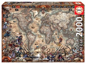 Obrazek Puzzle 2000 Mapa piratów G3