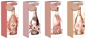 Obrazek Torebka prezentowa butelka mix