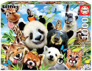 Obrazek Puzzle 1000 Wesołe zwierzaki G3