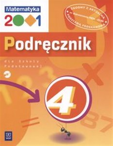 Obrazek Matematyka 2001 4 Podręcznik + CD Szkoła podstawowa