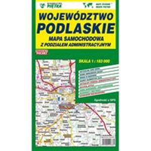 Bild von Województwo podlaskie Mapa samochodowa 1:183 000