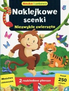 Obrazek Naklejkowe scenki Niezwykłe zwierzęta