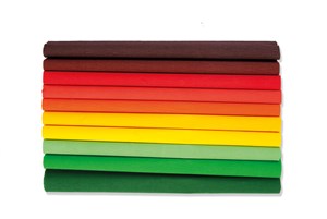 Obrazek Bibuła marszczona Happy Color jesienne kolory 25x200cm 10 kolorów 10 rolek