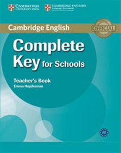 Obrazek Complete Key for Schools Teacher's Book