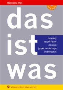 Obrazek Das ist was z płytą CD Materiały uzupełniające z języka niemieckiego Gimnazjum