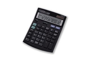 Obrazek Kalkulator biurowy CITIZEN CT-666N 12-cyfrowy czarny