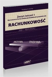 Obrazek Rachunkowość Zeszyt ćwiczeń 1 Uproszczone formy ewidencji działalności gospodarczej Część 1 Technikum, Szkoła policealna