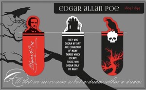 Bild von Zakładki Magnetyczne Edgar Allan Poe 3 sztuki