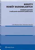 Koszty rob... - Radosław Sekunda, Lidia Więcław-Bator -  Książka z wysyłką do Niemiec 