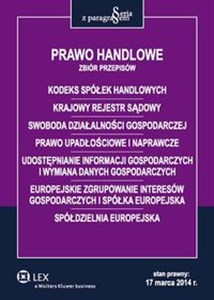 Obrazek Prawo handlowe Zbiór przepisów