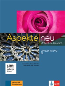 Obrazek Aspekte neu Mittelstufe Deutsch Lehrbuch mit DVD B2
