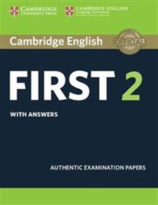 Bild von Cambridge English First 2 Student's Book with answers