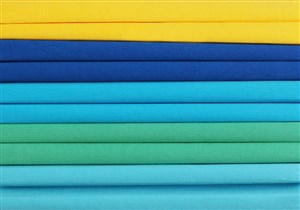 Obrazek Bibuła marszczona 25x100cm Ocean 10 rolek 5 kolorów Happy Color