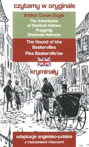 Obrazek Kryminały Czytamy w oryginale Przygody Sherlocka Holmesa Pies Baskerville'ów