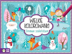 Bild von Wielkie kolorowanki Zimowe szaleństwa